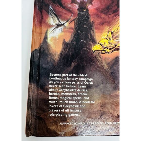 Advanced Dungeons & Dragons Greyhawk Adventures TSR (1988) #2023 AD&D - Picture 6 of 11